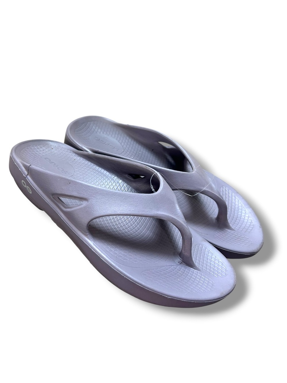 Oofos Originals Lavender Slip On Flip Flop Recovery Sandals M7 W9